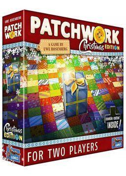 Печворк Різдвяний + правила Українською / Настільна гра Patchwork Christmas Edition 2633868604 фото